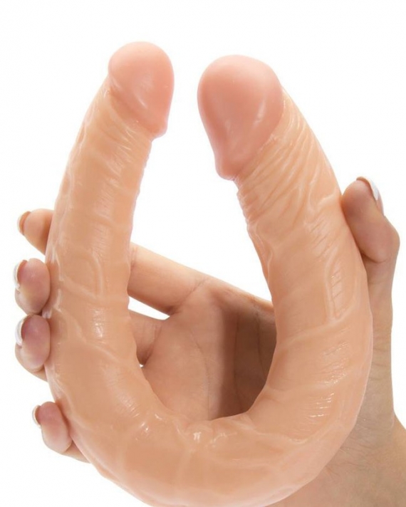 Çift Taraflı Unisex Çatal Dildo