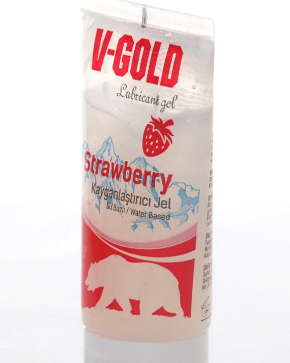 Çilek Aromalı Kayganlaştırıcı Jel