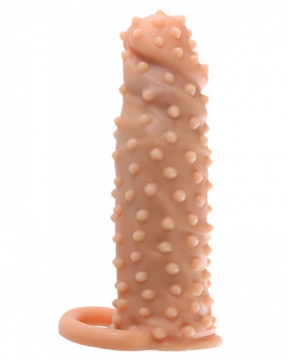Spike Set Testis Halkalı Tırtıklı Penis Kılıfı