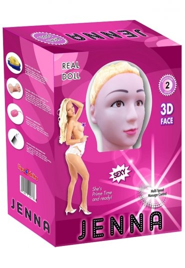 Jenna Realistik Şişme Bebek