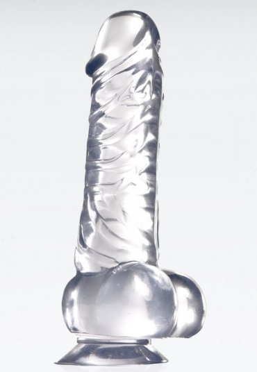 Luxy 18 Cm Şeffaf Jel Dildo