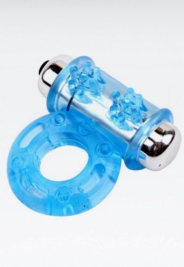 Get Lock Titreşimli Mavi Penis Halkası