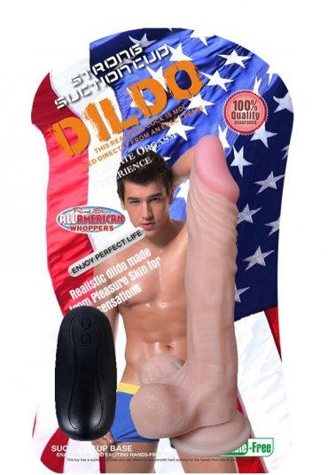 Titreşimli Realistik Vibratör 21 cm