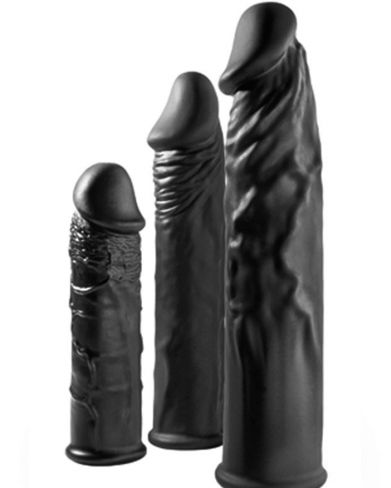 Extender 3lü Silikon Penis Kılıfı Seti