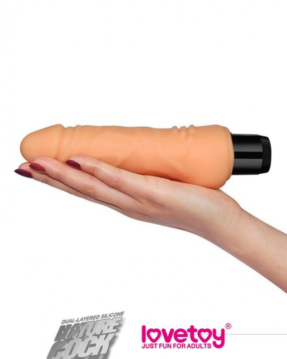 Cyberskin 21.5 Cm Su Geçirmez Titreşimli Vibratör