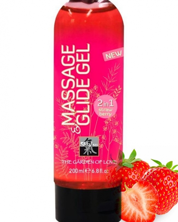 Çilek Aromalı Erotik Masaj Yağı ve Kayganlaştırıcı