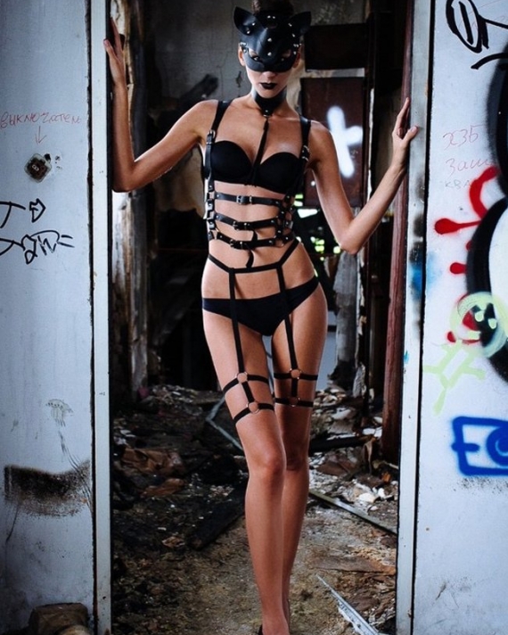 İç Giyim Özel Harness Takım Jartiyer