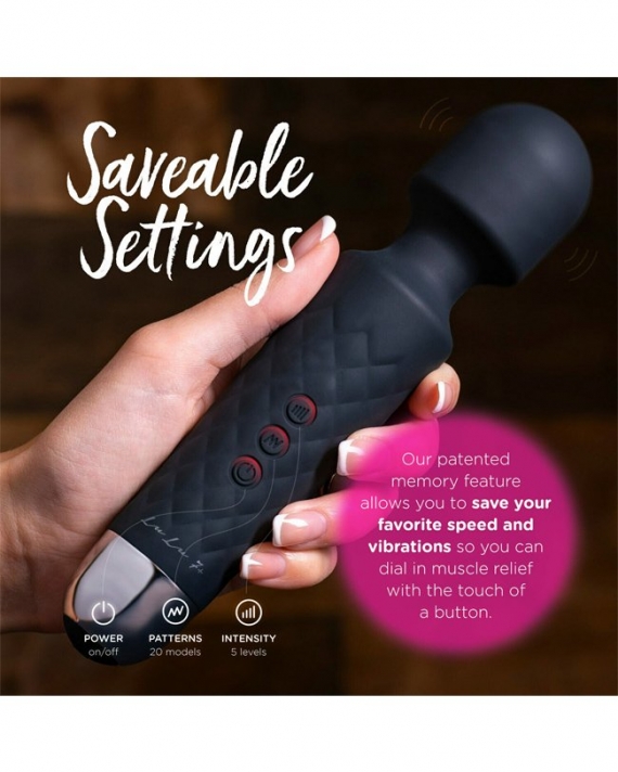 Female Wand Massager Şarjlı Vibratör