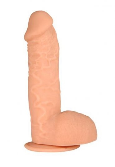 Testisli Damarlı Vantuzlu Realistik Dildo