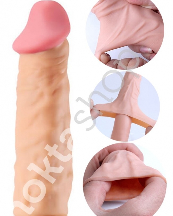 Dolgusu 2.5 Cm Penis Kılıfı