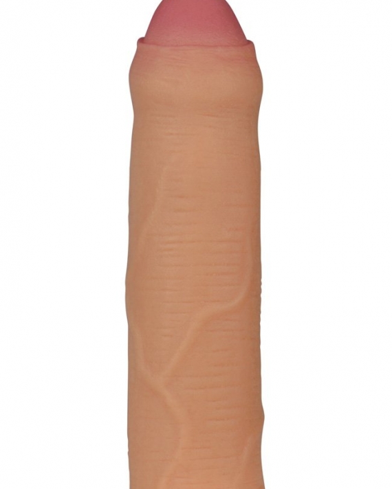 Gerçekçi Doku 2.5 Cm Dolgu Penis Kılıfı