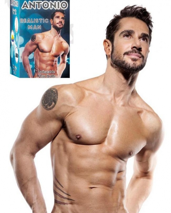 Gerçekçi Dokuda Erkek Şişme Manken