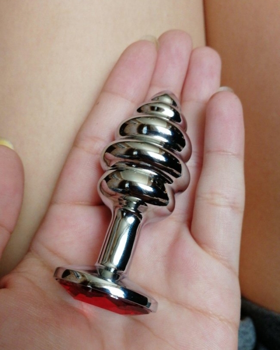 Kırmızı Küçük Boy Gold Anal Plug