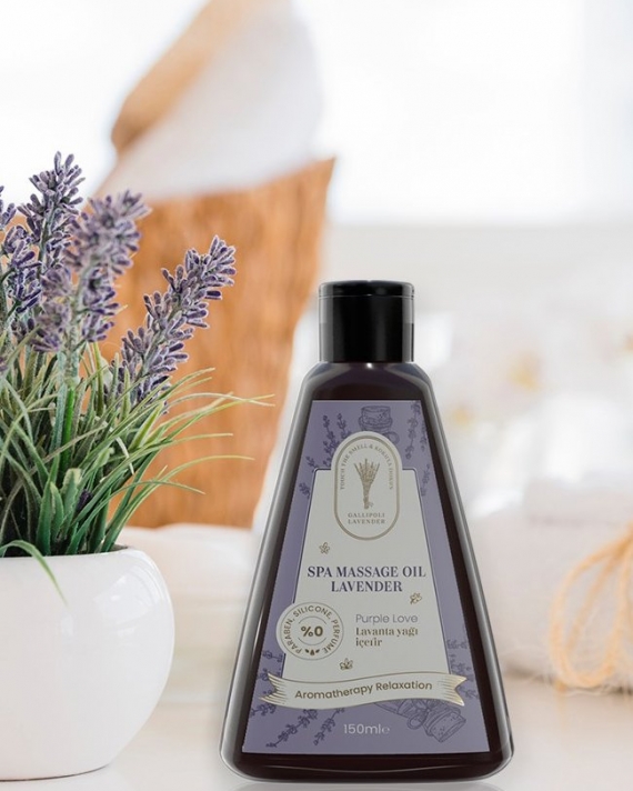 Gallipoli Lavender Lavanta Yağlı Erotik Masaj Yağı