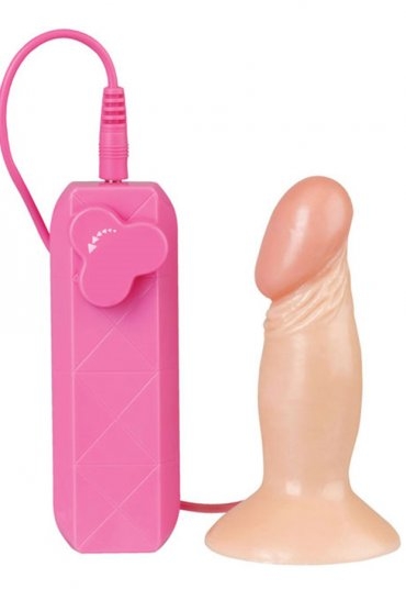 Girl Style Realistik Vantuz Titreşimli Penis