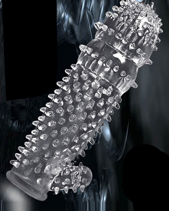 Kabartmalı Güçlü Uyarıcı Penis Kılıfı