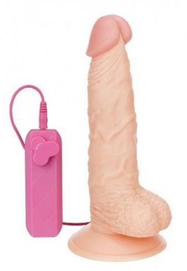 Girl Style Realistik Vantuzlu Titreşimli Realistik Penis