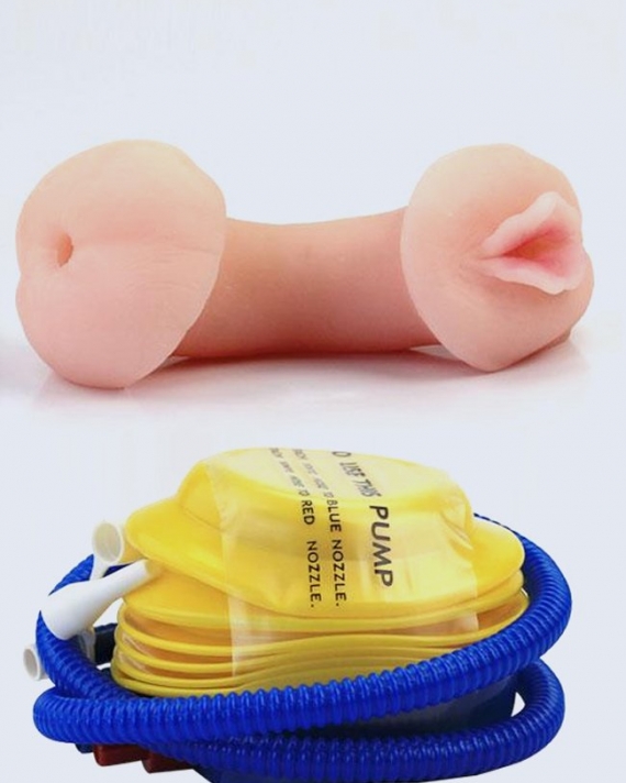 Sarışın Vera Şişme Bebek Manken