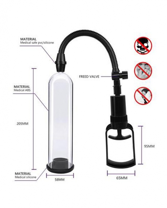 Tetikli Vakum Penis Geliştirme Pompası