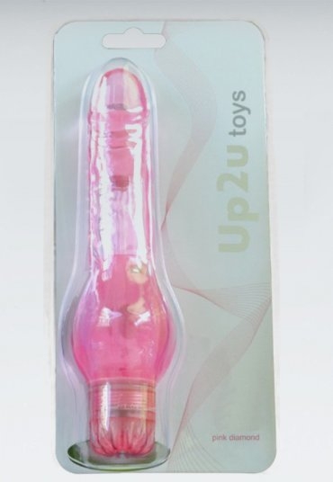 Pembe Özel Tasarım Jel Vibratör