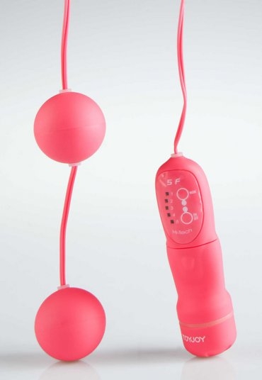 2 li Pembe Duo Balls Anal Vajinal Top