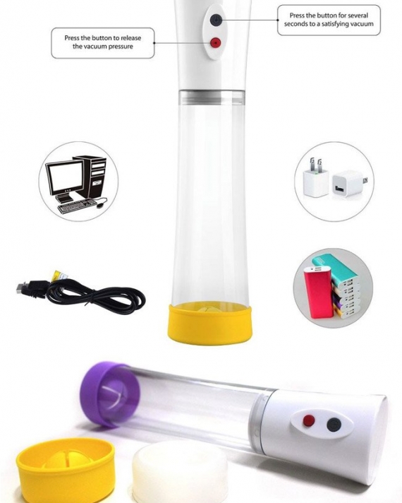 Güçlü Vakumlu Otomatik Penis Pompası 