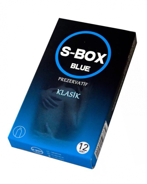 S-Box Blue Eko Paket 100 lü Prezervatif