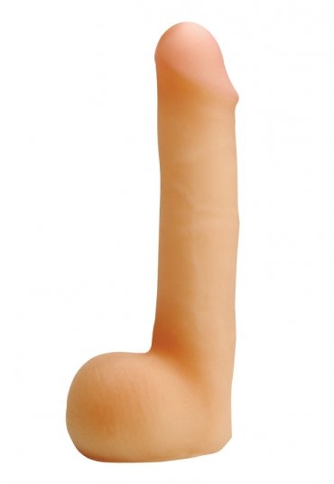 CyberSkin Slimline CyberCock with Balls Realistik Et Dokulu Penis