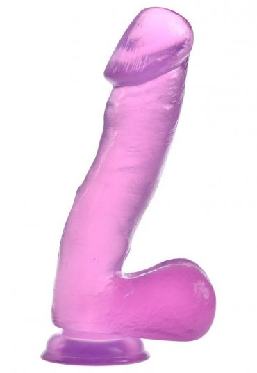 Jel Dokulu Vantuzlu 18 Cm Dildo