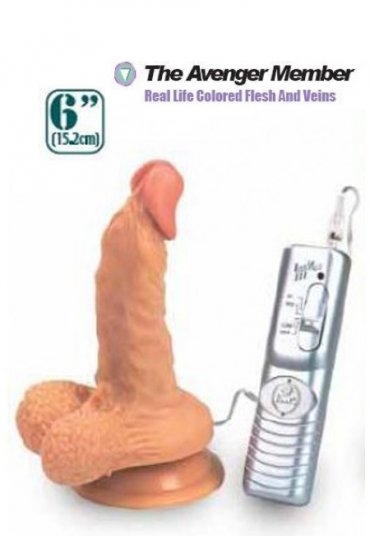 Avenger Titreşimli Realistik Vibratör