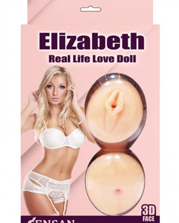 Elizabeth Gerçekçi Sarışın Şişme Bebek