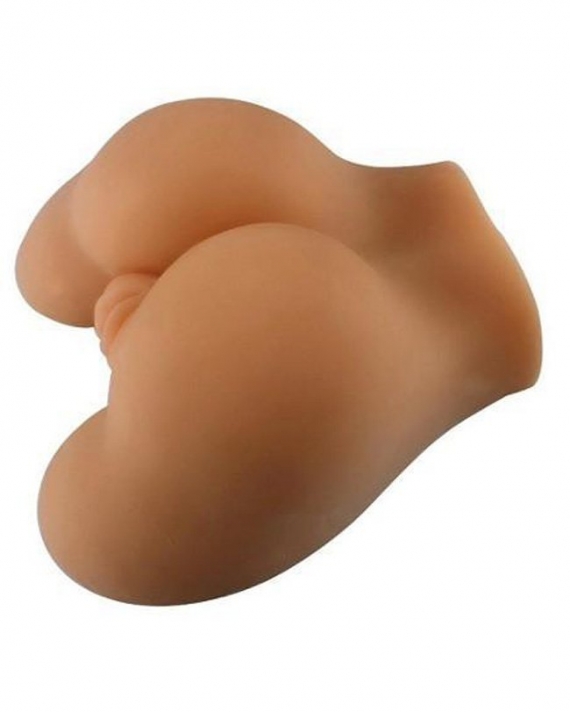 Titreşimli 2 İşlevli Kumral Kalça Mastürbatör