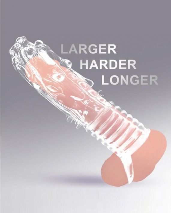 Klitoris Uyarıcı Silikon Penis Kılıfı