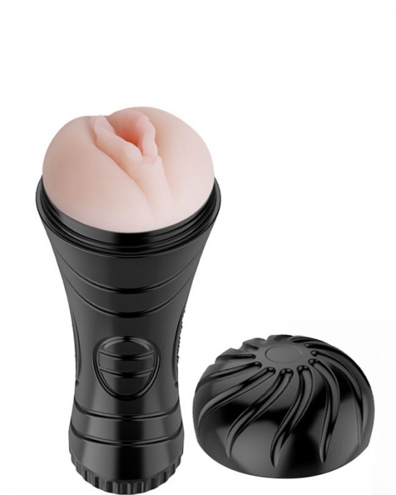 Titreşimli Fener Vajina Mastürbatör