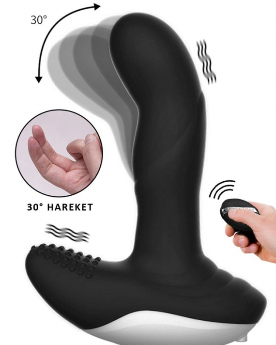 Uzaktan Kumandalı Prostat Anal Vibratörü