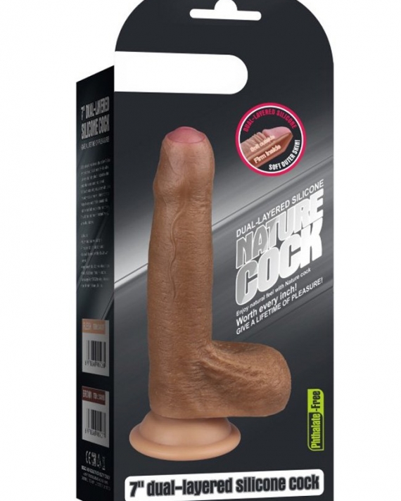 Gerçekçi Yumuşak Sünnetsiz Melez Dildo
