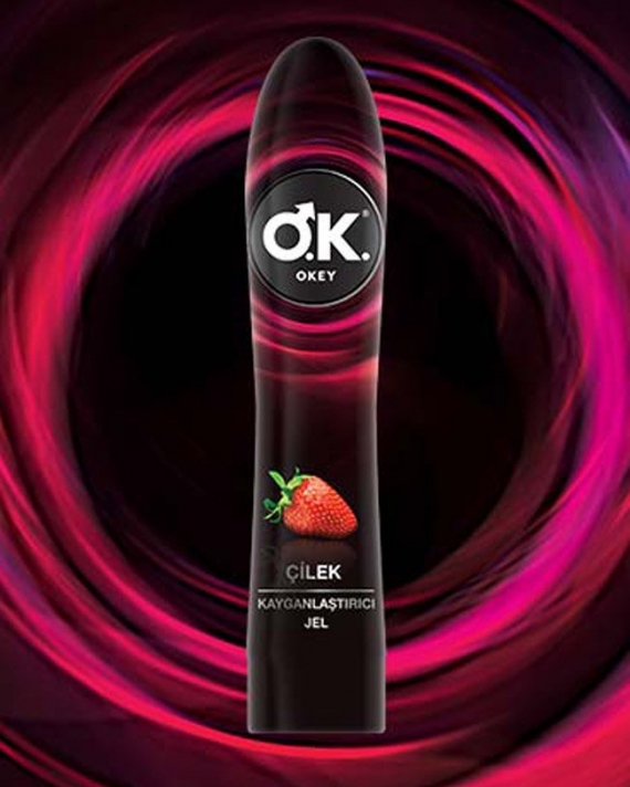Okey Kayganlaştırıcı Çilekli Jel