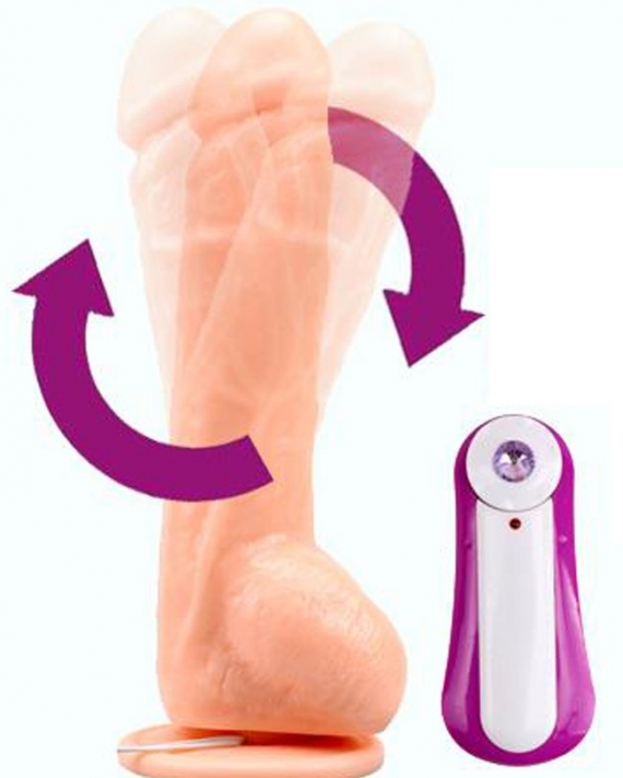 Hareketli 23 Cm Realistik Vibratör