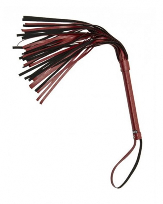 Fetish Fantazi Kırmızı Püsküllü Kırbaç 