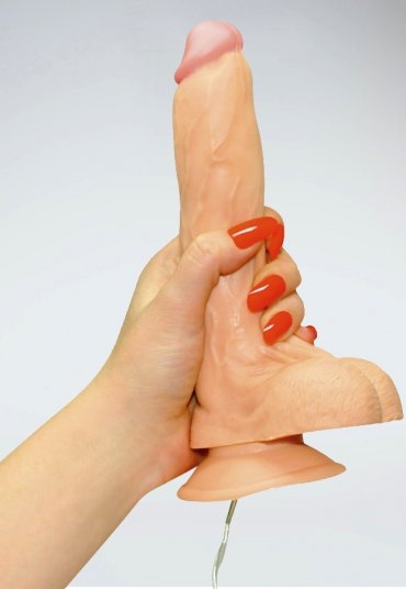 Morpheus Titreşimli Realistik 19 Cm Penis