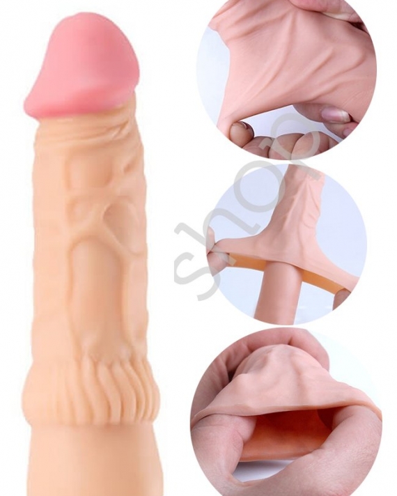 Dolgulu 3 Cm Penis Kılıfı
