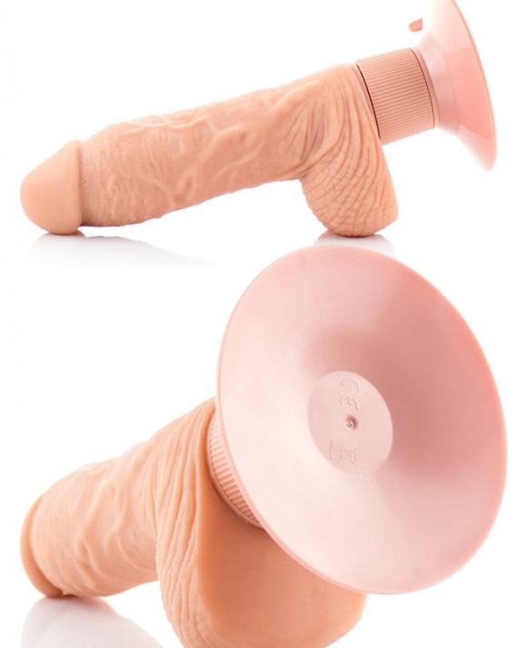 Vantuzlu Love Clone 18 Cm Yumuşak Vibratör