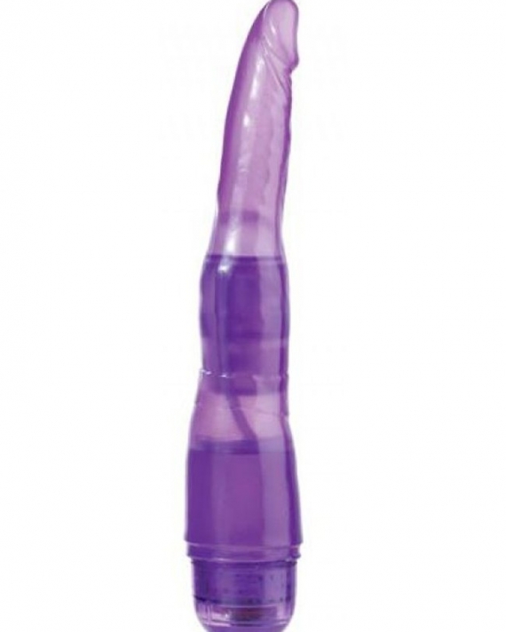 23 cm Exotic Diamond Mor Jel Vibratör
