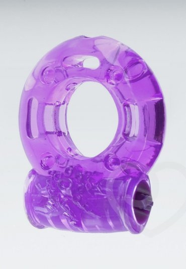 Şeffaf Beyaz Titreşimli Penis Halkası