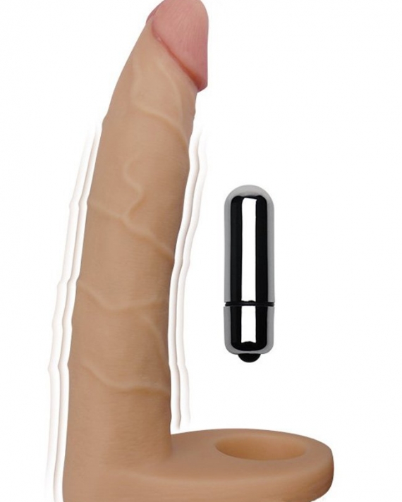 Ultra Yumuşak Titreşimli Kılıf Anal Dildo