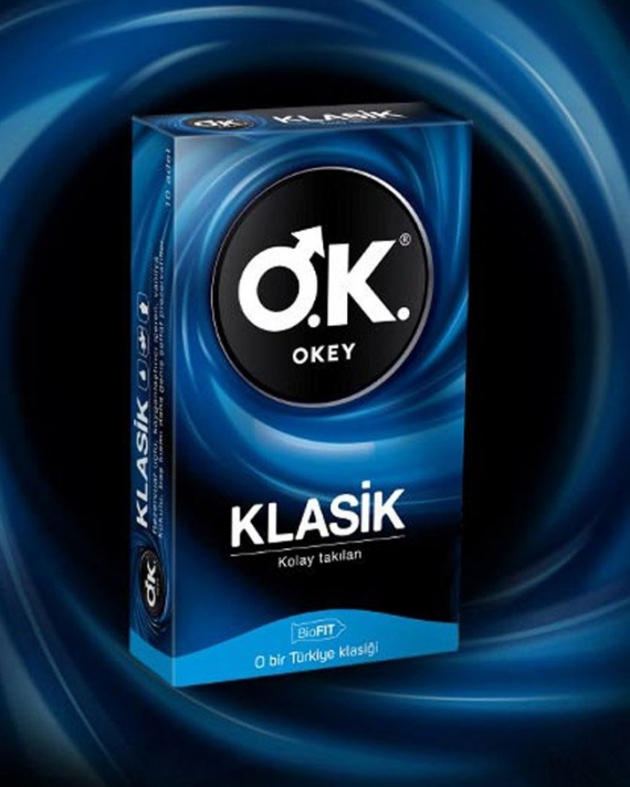 Okey Klasik 10'lu Prezervatif