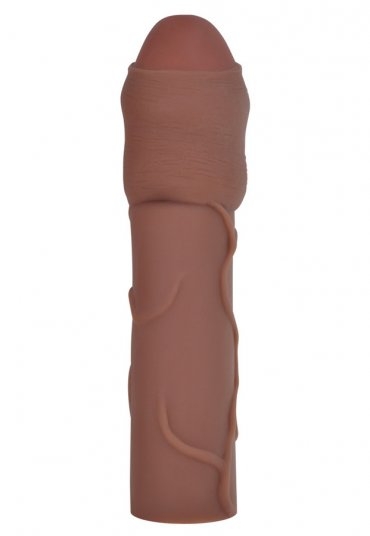 Et Dokusunda Titreşimli Penis Kılıfı