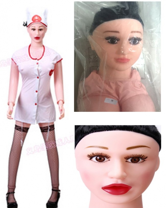 Gerçekçi Boy Aksesuarlı Şişme Bebek