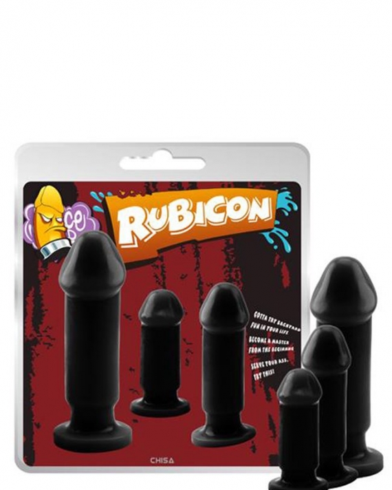 Rubicon 3 lü Anal Plug Tıkaç Seti
