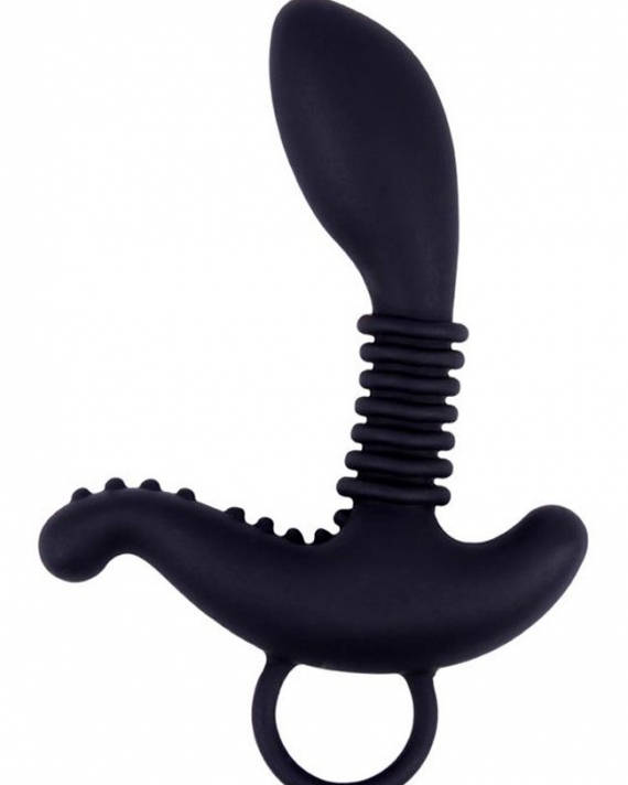 Black Mont 13cm Tırtıklı Anal Tıkaç
